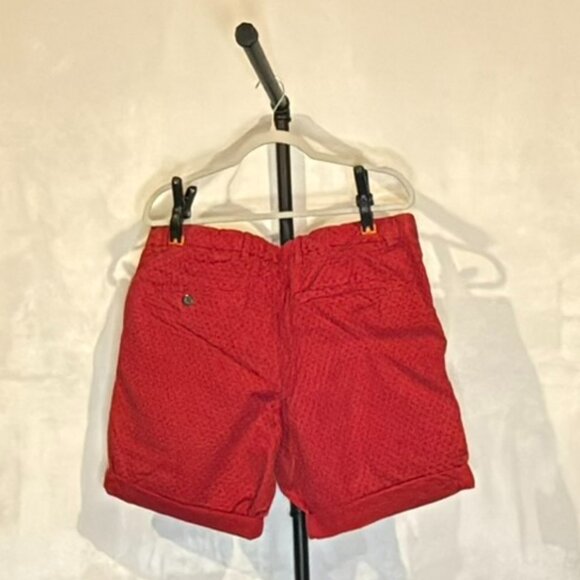 Uniqlo Chino Shorts | Red Polka Dot | Men’s Size XL (Waist 36–39) | Like New - Picture 2 of 7